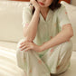 Fresh Green Floral Pajama Set - image 19