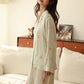 Fresh Green Floral Pajama Set - image 7