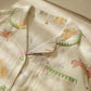 Cartoon Pony & Floral Brushed Cotton Pajamas - image 9