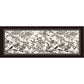 Vintage Elegant Floral Floor Rug - Black - 39" x 79" - image 9