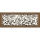 Vintage Elegant Floral Floor Rug - Coffee - 39" x 79" - image 5