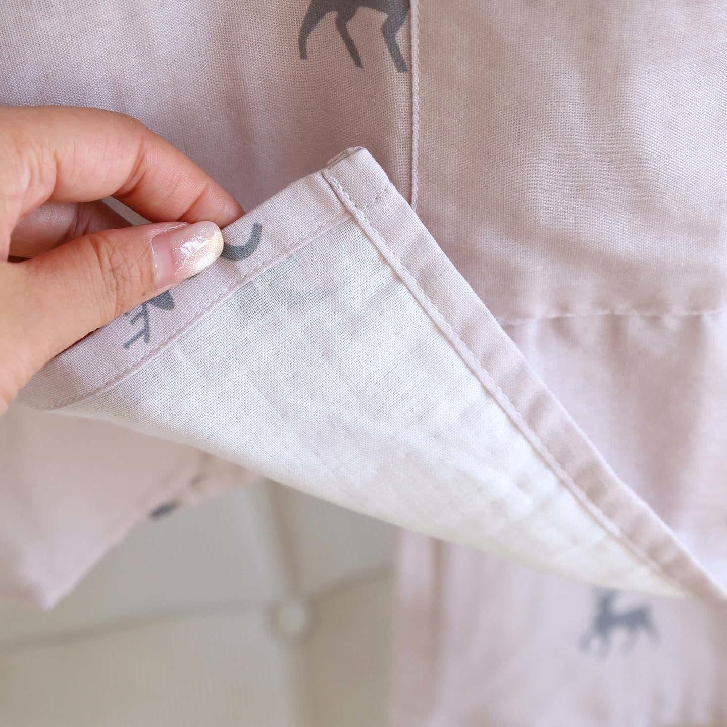 Deer Kimono Cotton Gauze Loungewear Set - image 12