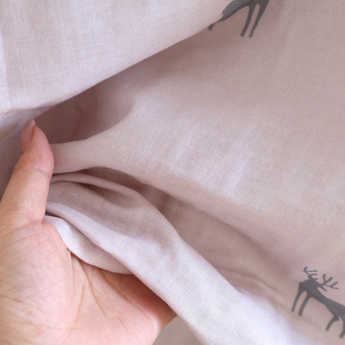 Couple Deer Cotton Gauze Kimono Bathrobe - image 10