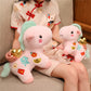 Pink Lucky Horse Plush Toy Decoration - image 2