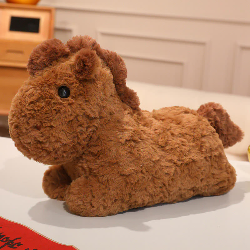 Adorable Zodiac Horse Throw Pillow - Brown - 2PCS - 11.81"H - image 7