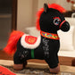 Chinese Zodiac "Dragon Horse Spirit" Mascot Toy - Black - 2PCS - 12"H - image 9