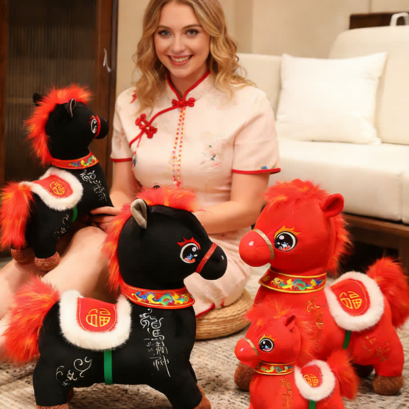 Chinese Zodiac "Dragon Horse Spirit" Mascot Toy - image 2