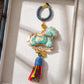 Handmade Oriental Horse Decorative Hanging Ornament - Blue - 2PCS - 1.97"W x 5.79"L - image 8