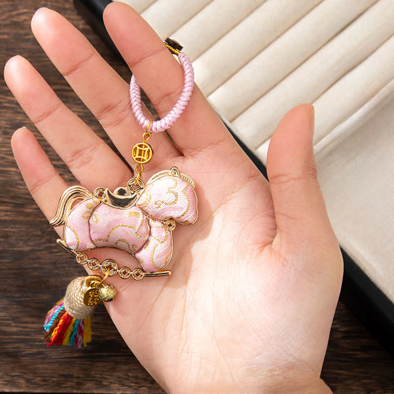 Handmade Oriental Horse Decorative Hanging Ornament - image 6