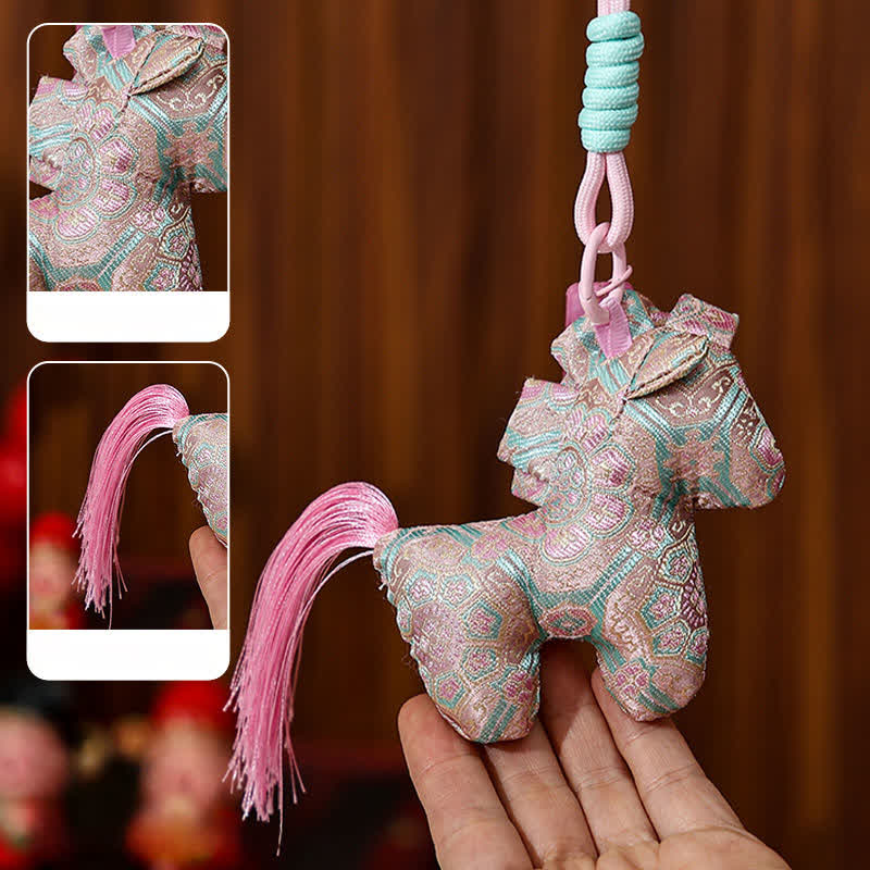 Vintage Zodiac Horse Hanging Ornament - image 2