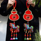 Auspicious Festive Horse Hanging Ornament - image 1