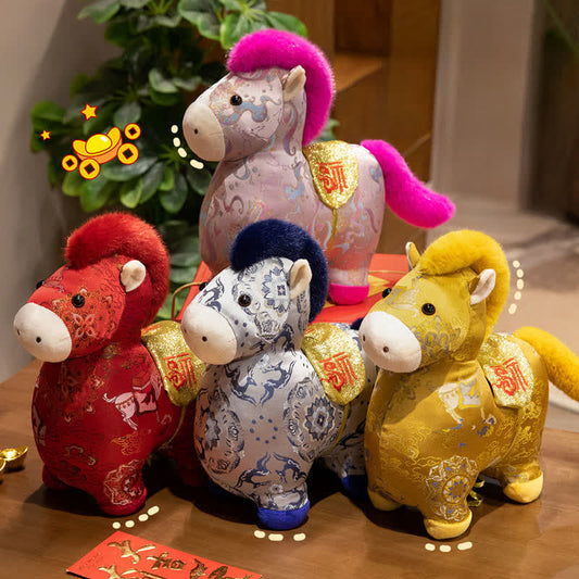 Vintage Traditional Zodiac Horse Toy Decor - image 0