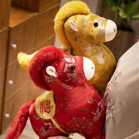 Vintage Traditional Zodiac Horse Toy Decor - image 1