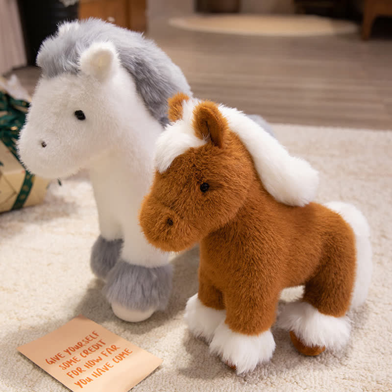 Lucky Zodiac Horse Stuffed Toy Decoration - image 0