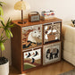 Retro Horse Bird Fabric Storage Basket - image 2