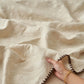 Textured Leaf Cotton Linen Quilt - image 5