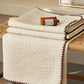 Textured Waffle Cotton Linen Quilt - image 3