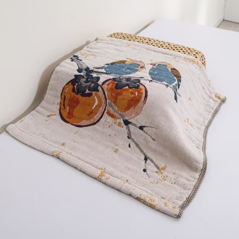 Country Bird Series Cotton Gauze Kitchen Towel - image 4