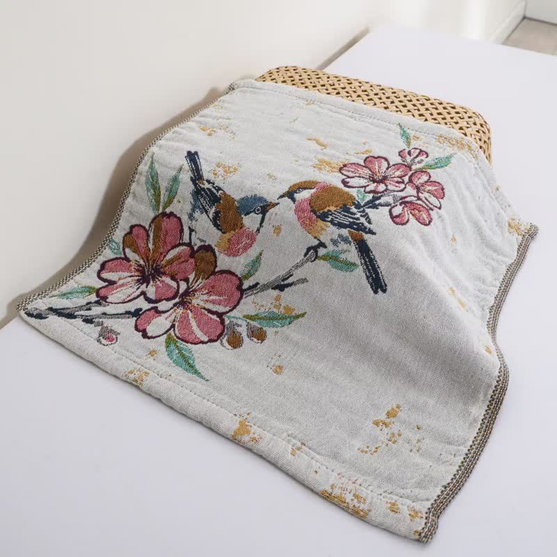 Country Bird Series Cotton Gauze Kitchen Towel - image 1