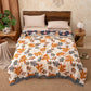 Reversible Maple Leaf Cotton Gauze Blanket - image 3