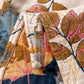 Reversible Maple Leaf Cotton Gauze Blanket - image 5