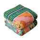 Retro Artistic Floral Cotton Gauze Blanket - image 6