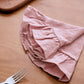 Minimalist Solid Color Ruffled Edge Placemat(4PCS) - image 8