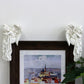 Sleeping Angel Door Frame Corner Decor - image 1