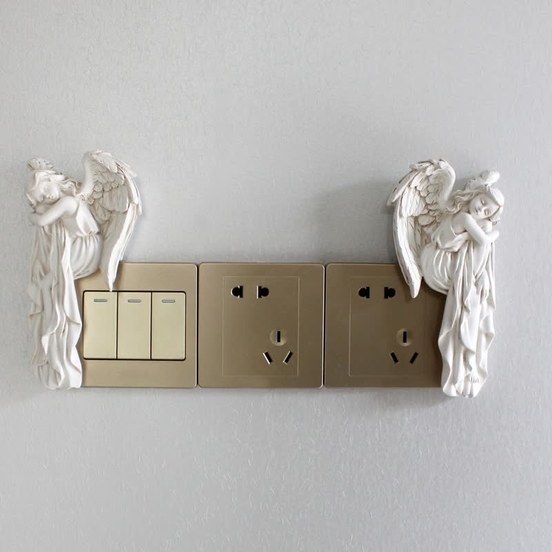 Sleeping Angel Door Frame Corner Decor - image 2