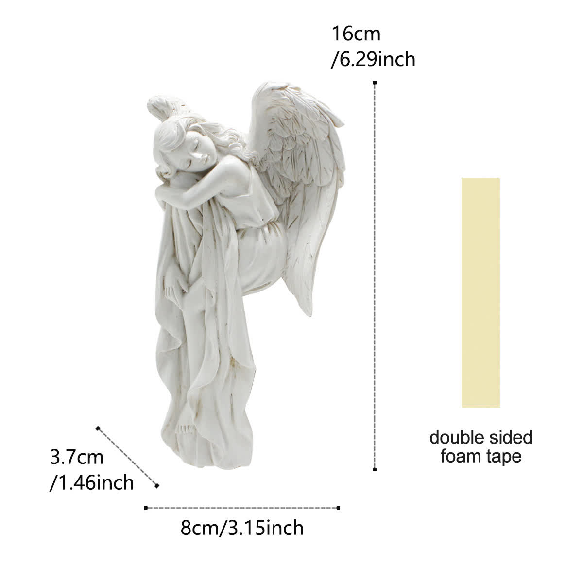Sleeping Angel Door Frame Corner Decor - image 8