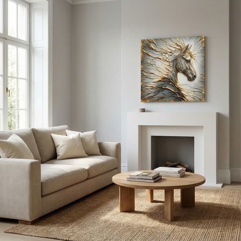 Horse 3D Effect Decorative Wall Art - image 4