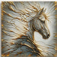 Horse 3D Effect Decorative Wall Art - image 1