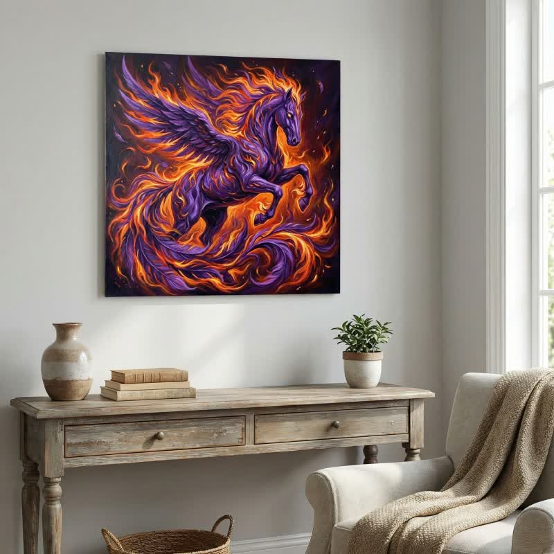 Majestic Pegasus 3D Effect Decorative Wall Art - image 3