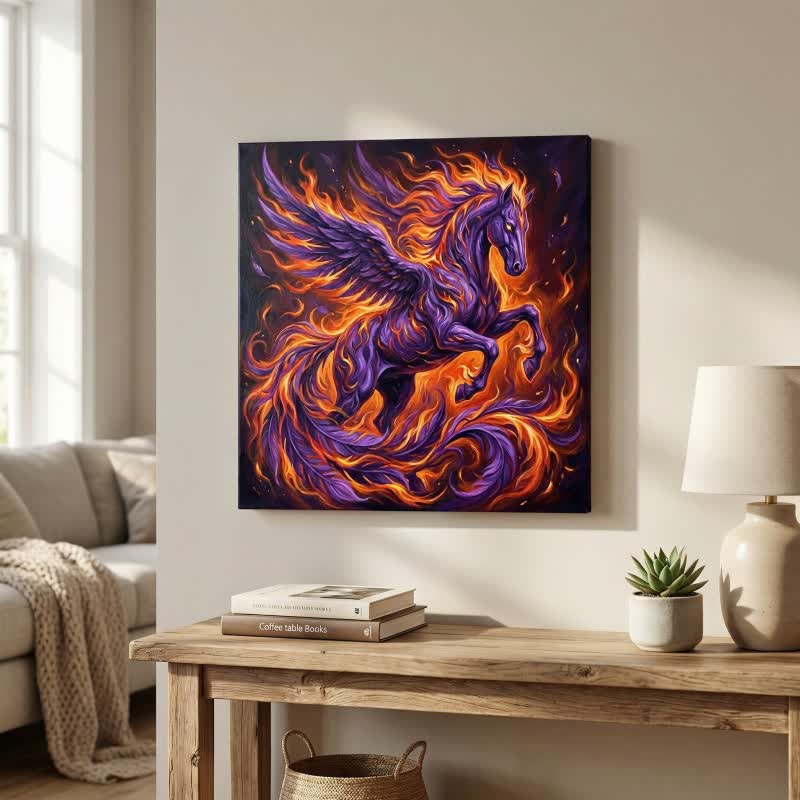 Majestic Pegasus 3D Effect Decorative Wall Art - image 2