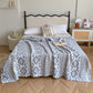 Ethnic Style Geometric Cotton Gauze Quilt - image 3