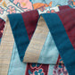 Blue Floral Cotton Gauze Quilt - image 4