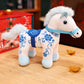 Festive 2026 Year of the Horse Plush - Beige(Blue and White Porcelain) - 2PCS - 12"H - image 15