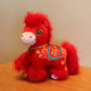 Festive Red Zodiac Stallion with Lucky "Fu" Character - image 4
