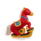 Red & Gold Majestic Horse Mascot Plush - Red & Blue - 14"H - image 14