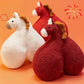 Creative "Horse Butt" Sherpa Plush Pillow - image 0