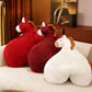 Creative "Horse Butt" Sherpa Plush Pillow - image 1