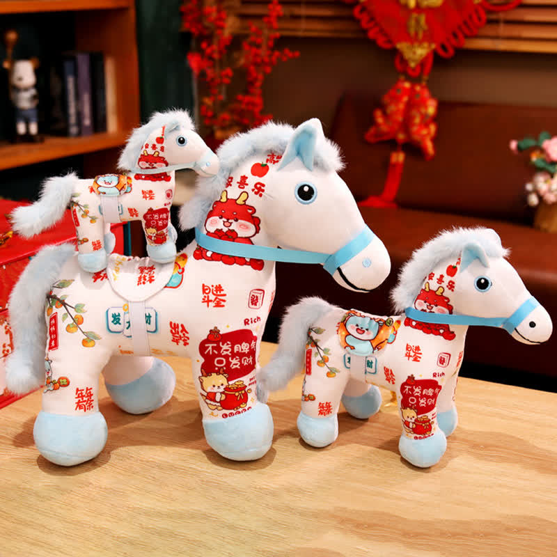 Festive 2026 Year of the Horse Plush - image 5