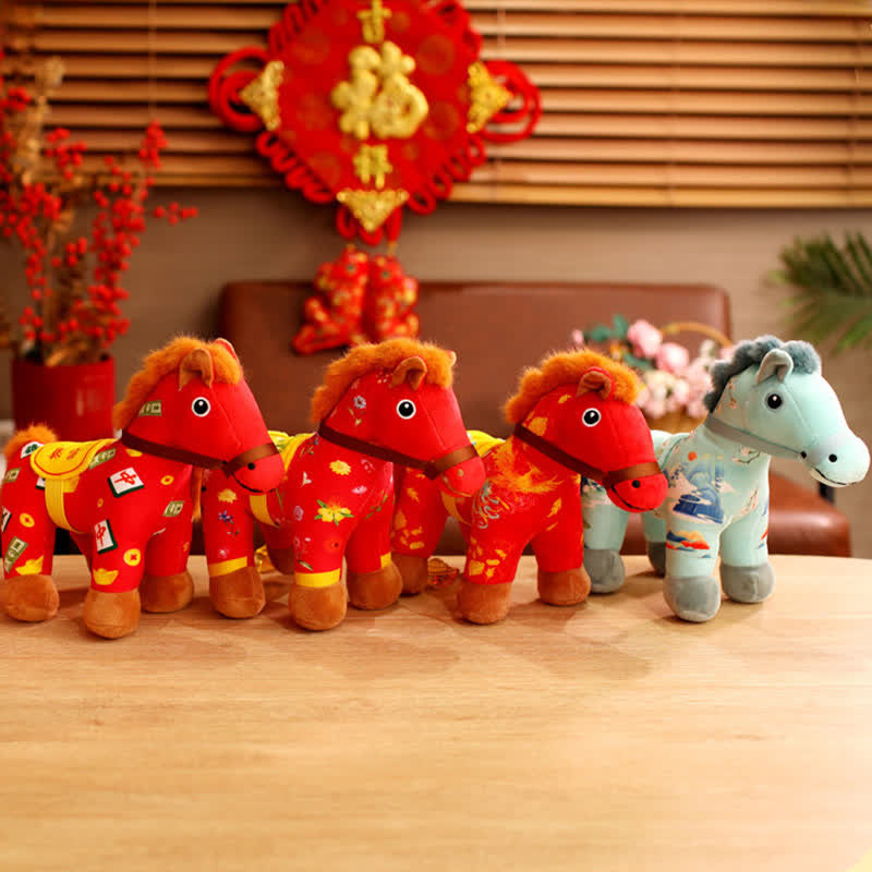Festive 2026 Year of the Horse Plush - image 0