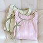 Minimalist Oriental Style Cotton Gauze Nightdress - image 2