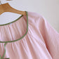 Minimalist Oriental Style Cotton Gauze Nightdress - image 8