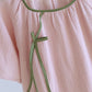 Minimalist Oriental Style Cotton Gauze Nightdress - image 9