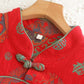 Auspicious Mandarin Collar Cotton Pajama Set - image 3
