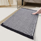 Woven Bath Mat with Tassels - Black - 23"W x 35"L - image 7