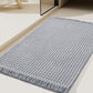 Woven Bath Mat with Tassels - image 4