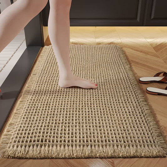 Minimalist Style Waffle Bath Mat - Brown - 24"W x 36"L - image 0